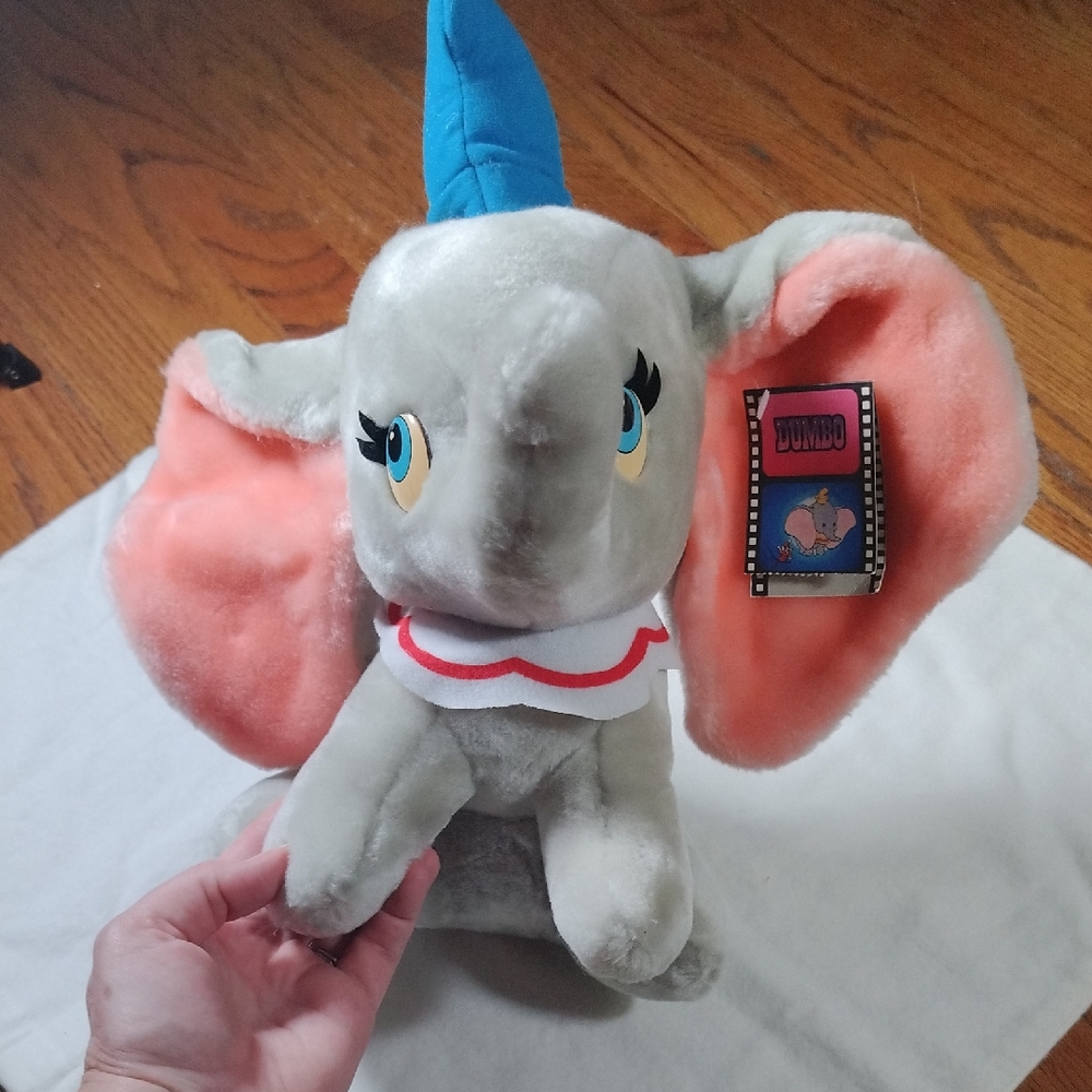 Dumbo Plush Elephant Stuffed Animal With Tag